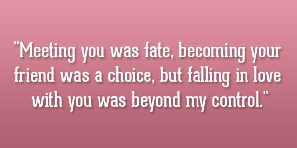 58 Falling in love quotes & Sayings