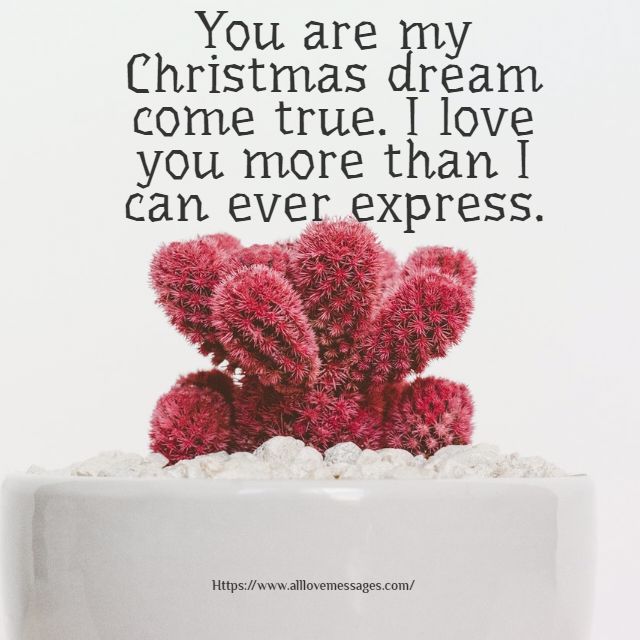 99 Romantic Merry Christmas Love Messages