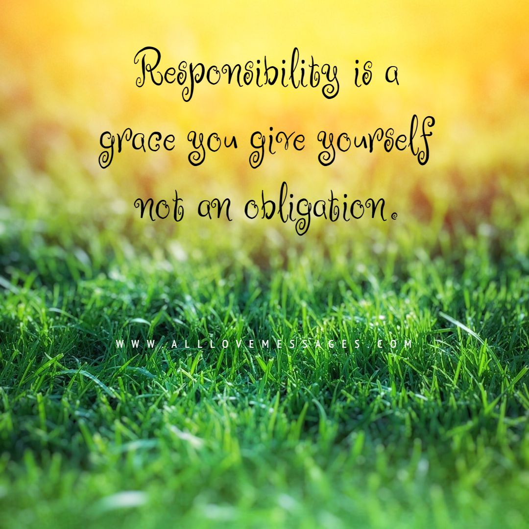 Accepting Responsibility Quotes