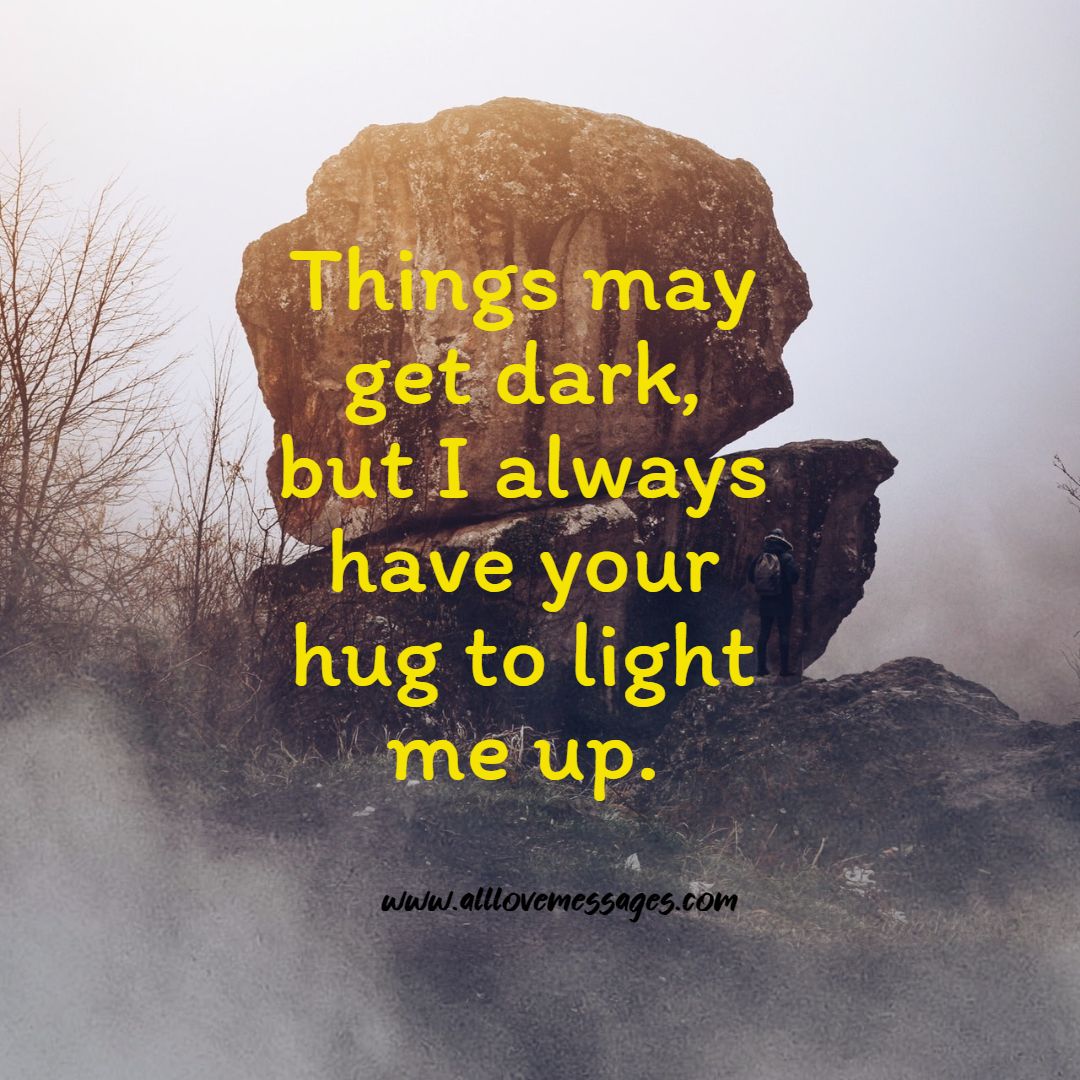 hug quotes for her