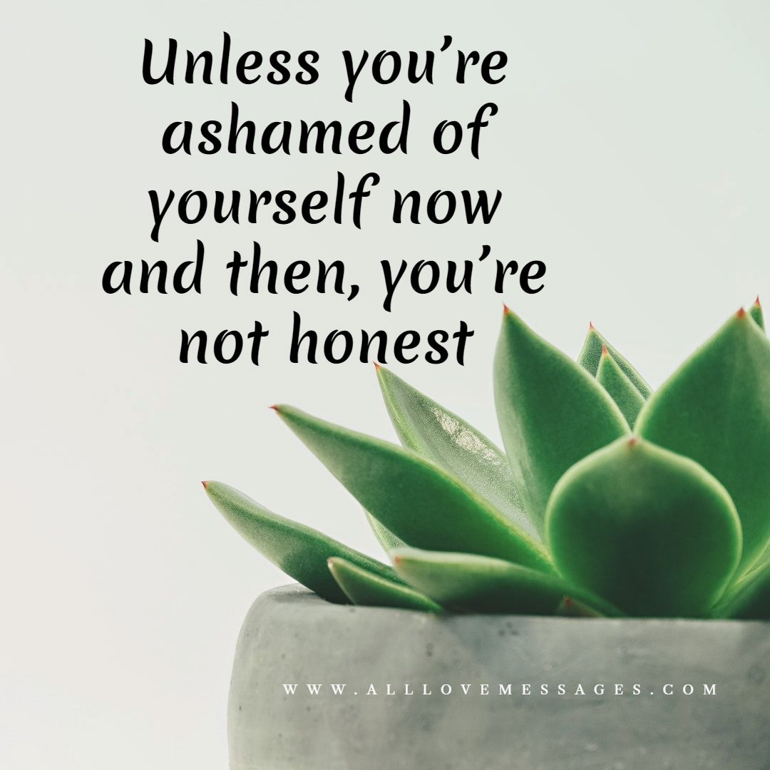 27 Feeling Ashamed Quotes