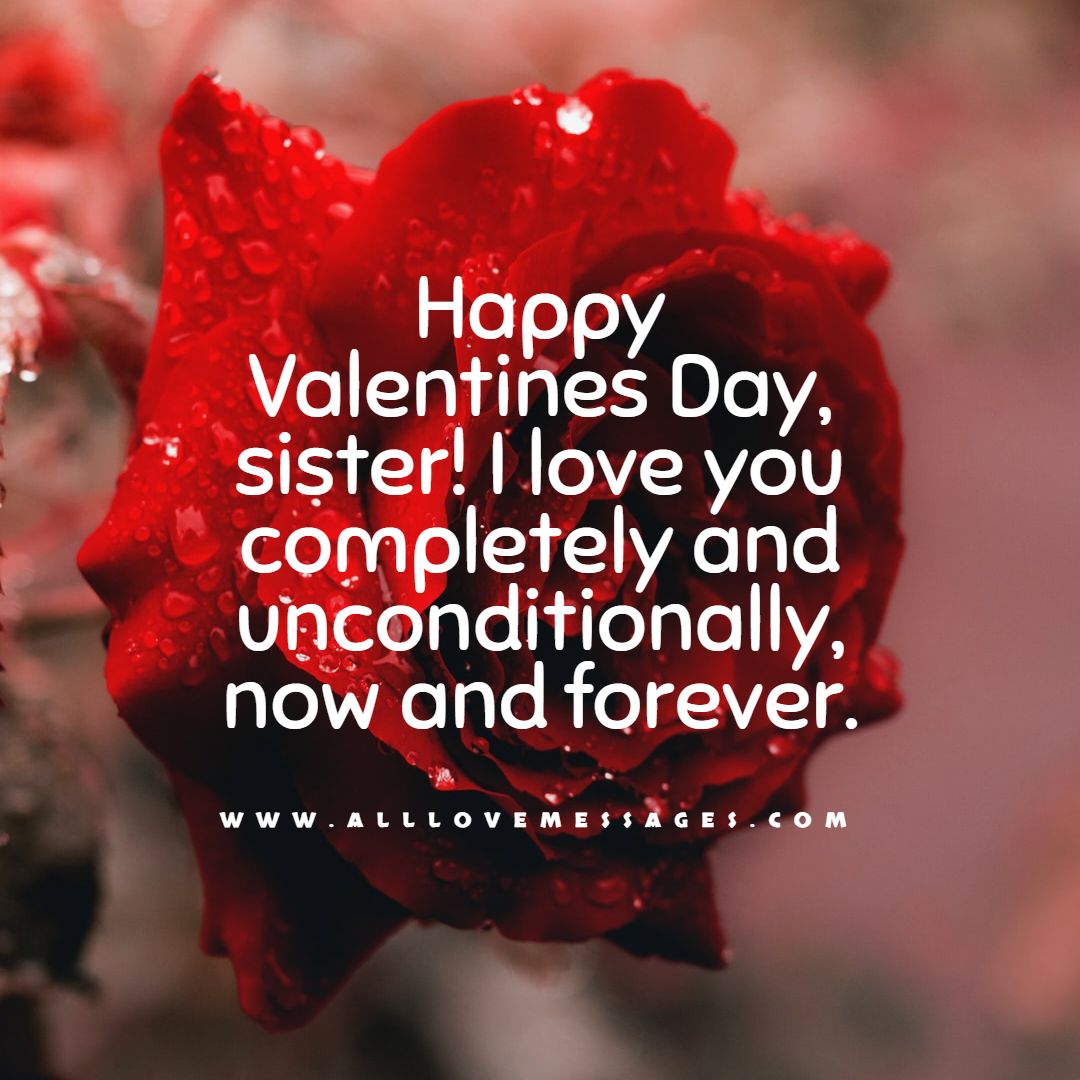 42 Valentines Day Messages & Quotes For Sister